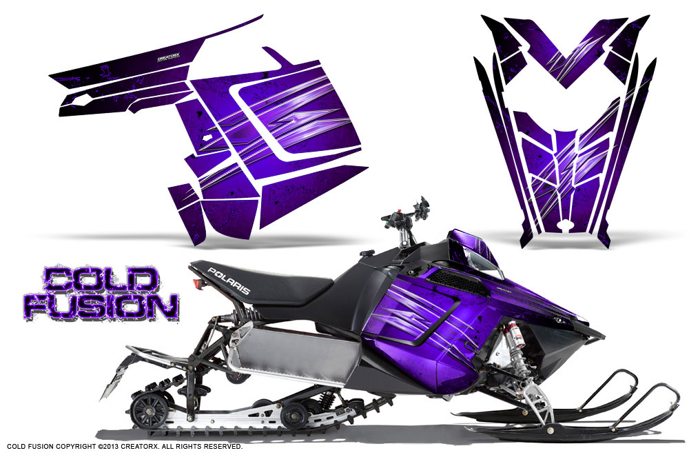 Polaris Rush Graphics Kit Cold Fusion Purple